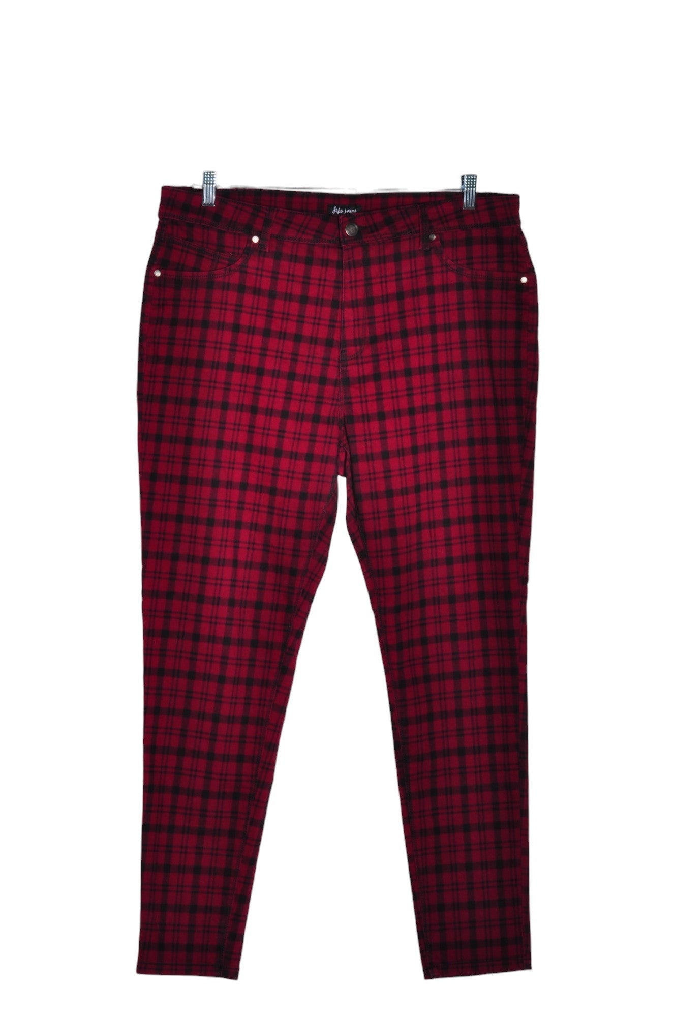 SUKO JEANS Women Work Pants Regular fit in Red - 16