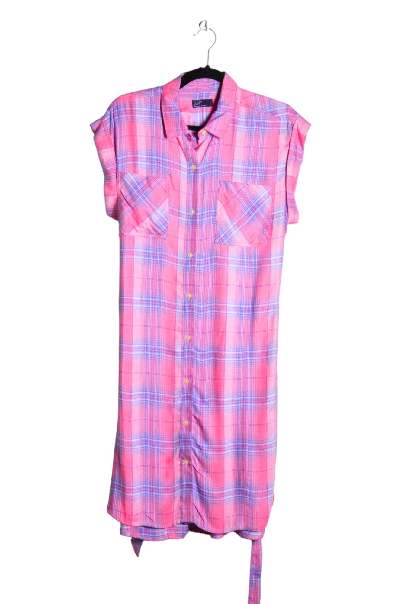 GAP Women Wrap Dresses Regular fit in Pink - M