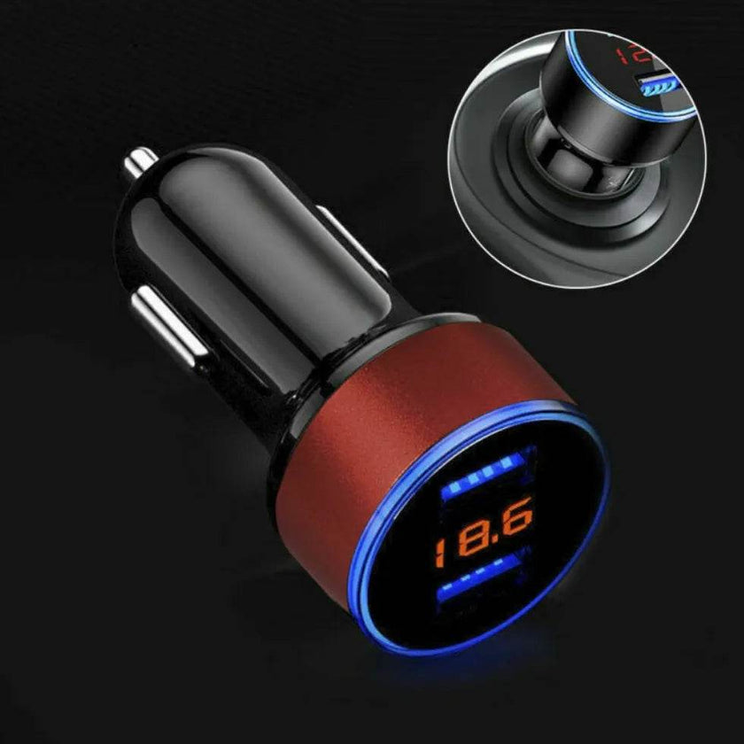 Fast Charging - Automobile Smart Digital LED display car charger