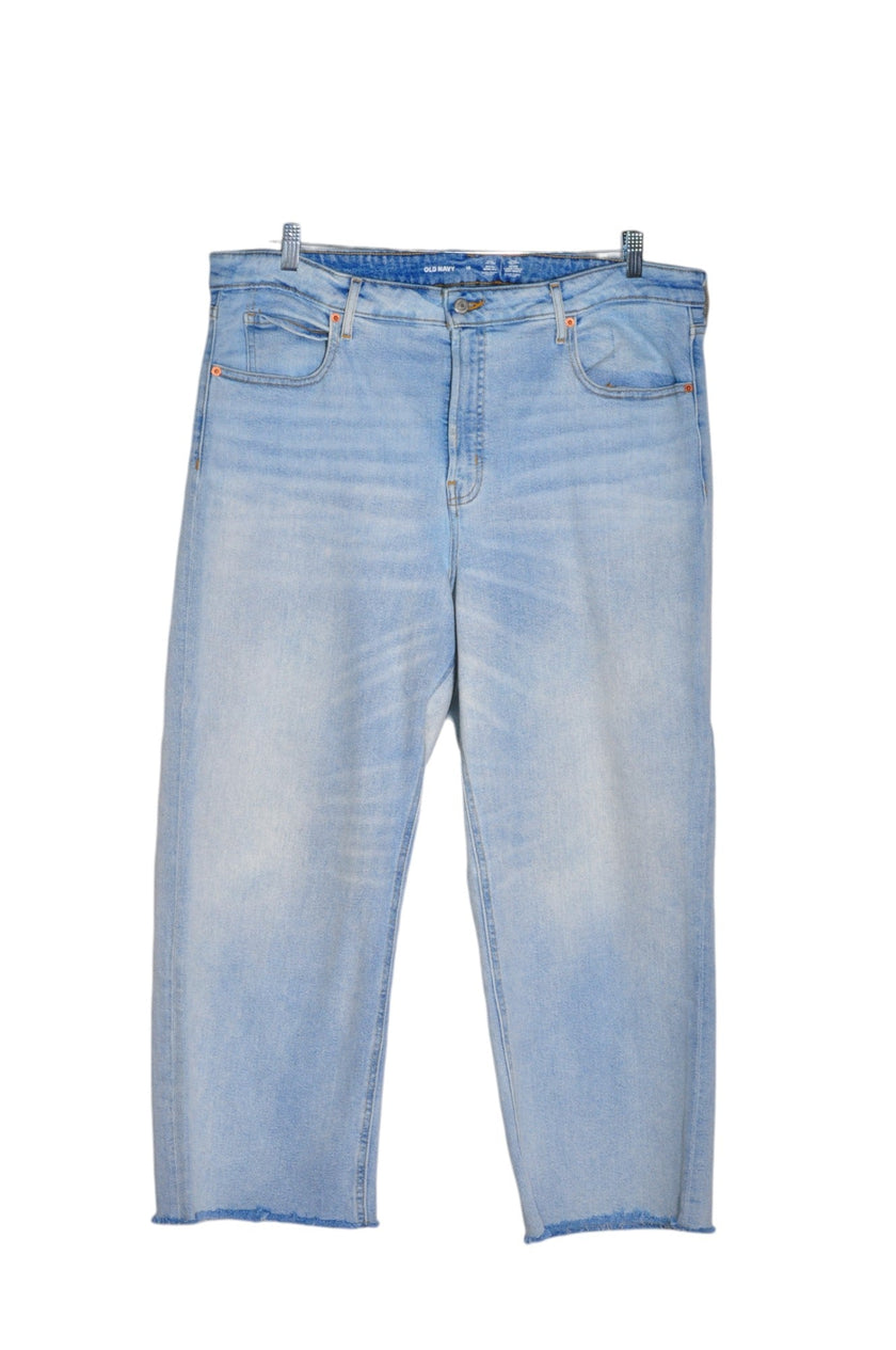 OLD NAVY Women Straight-Legged Jeans Regular fit in Blue - 18