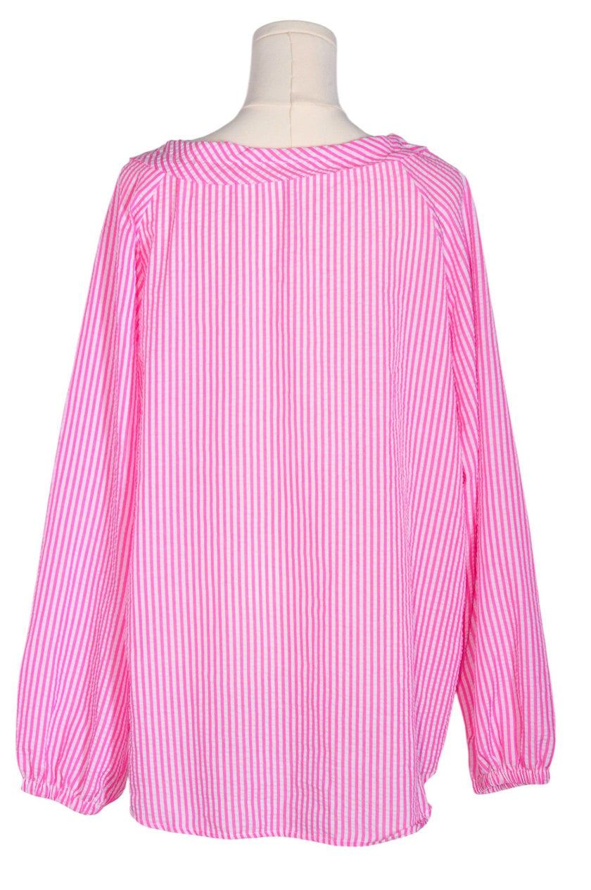 UNBRANDED Women Blouses Regular fit in Pink - L
