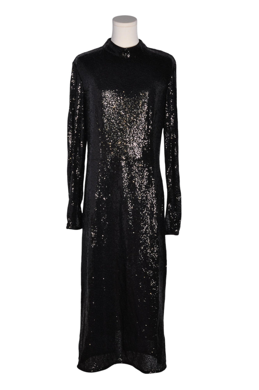 H&M Women Shift Dresses Regular fit in Black - M