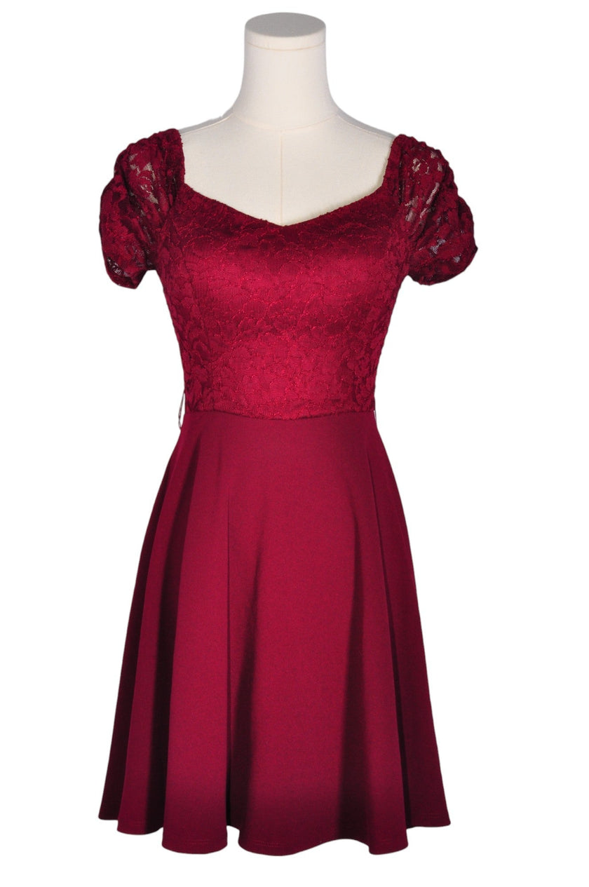 ECLIPSE Women A-Line Dresses Regular fit in Red - S