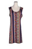 UNBRANDED Women Shift Dresses Regular fit in Blue - L