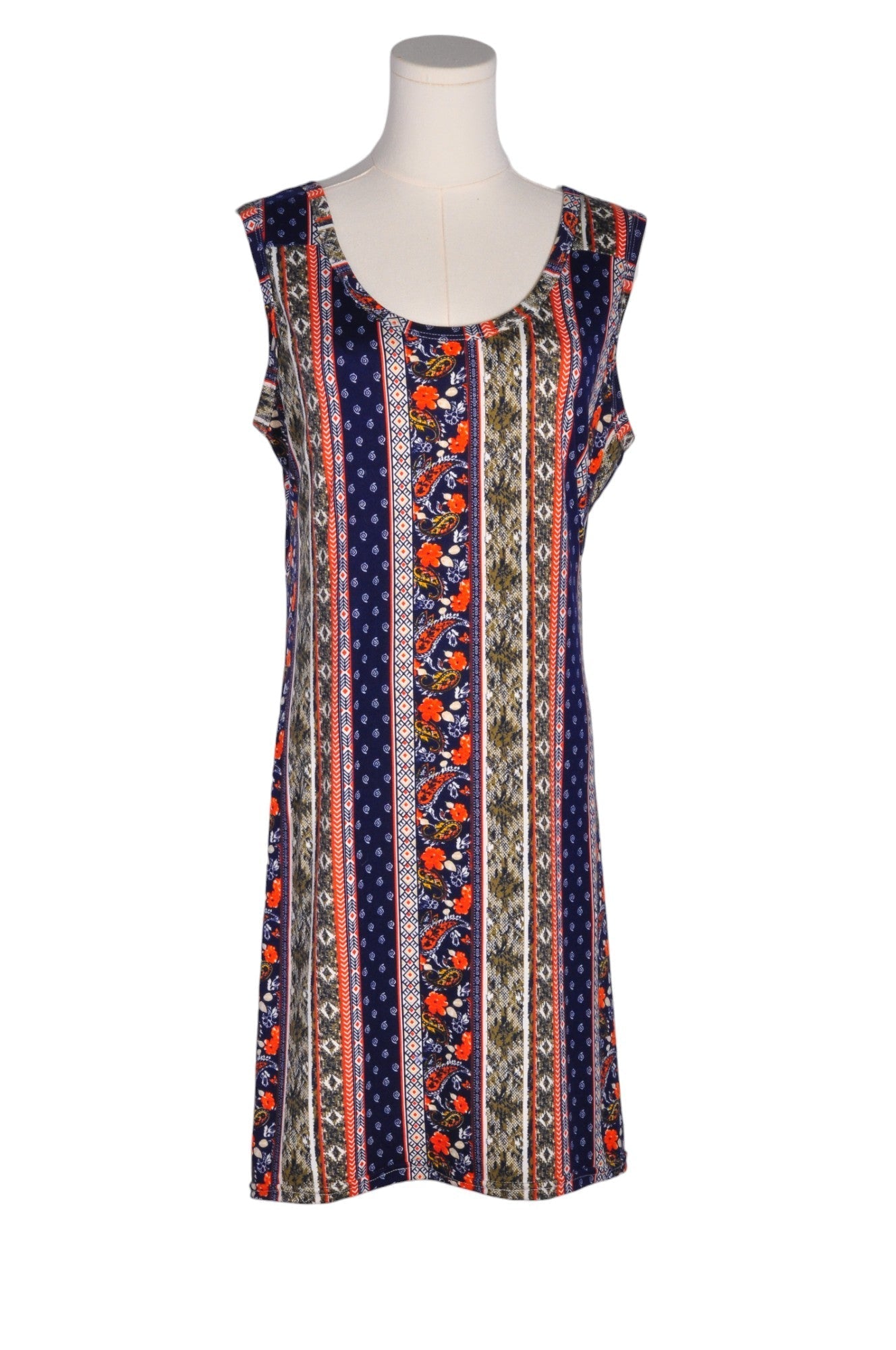 UNBRANDED Women Shift Dresses Regular fit in Blue - L
