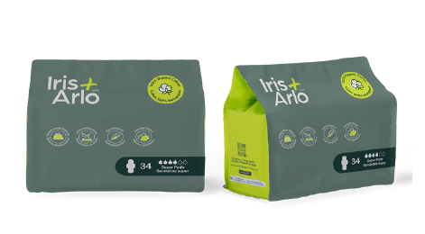 Iris + Arlo - Night Pads, super, 34ct - Iris + Arlo