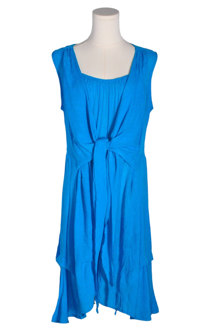MARIE CLAIRE Women High Low Dresses Regular fit in Blue - XL