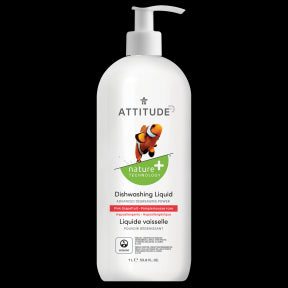 Attitude - Dishwashing Liq. Pink Grapefruit 1L (1L)