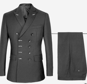 Men's Professional Business Suit – Slim Fit 2-Piece Formal Suit Canada & USA (S–4XL)