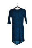 COLORI Women High Low Dresses Regular fit in Blue - M