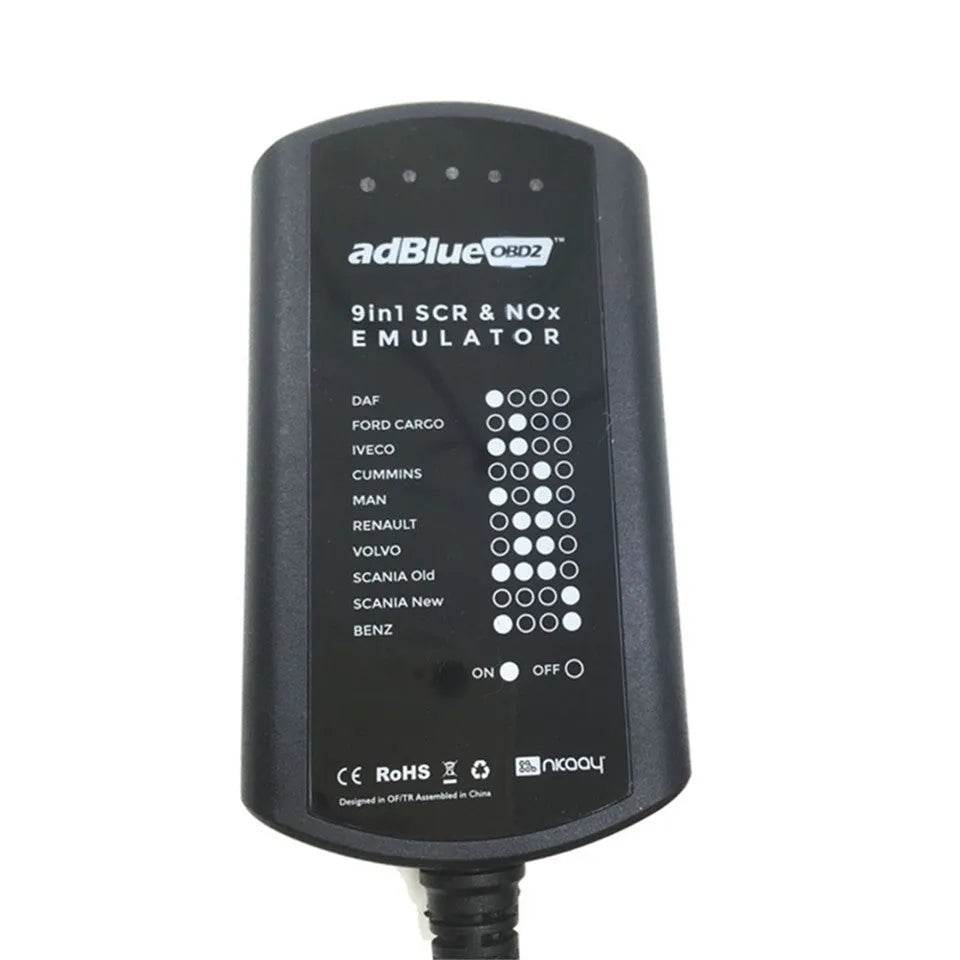 AdBlue 9 in 1 SCR & NOx Emulator for Trucks & Heavy Vehicles