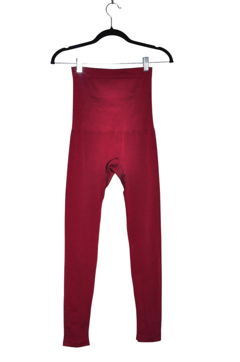 SHAPERMINT Women Activewear Leggings Regular fit in Red - S
