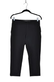 H&M Women Capri Pants Regular fit in Black - 4