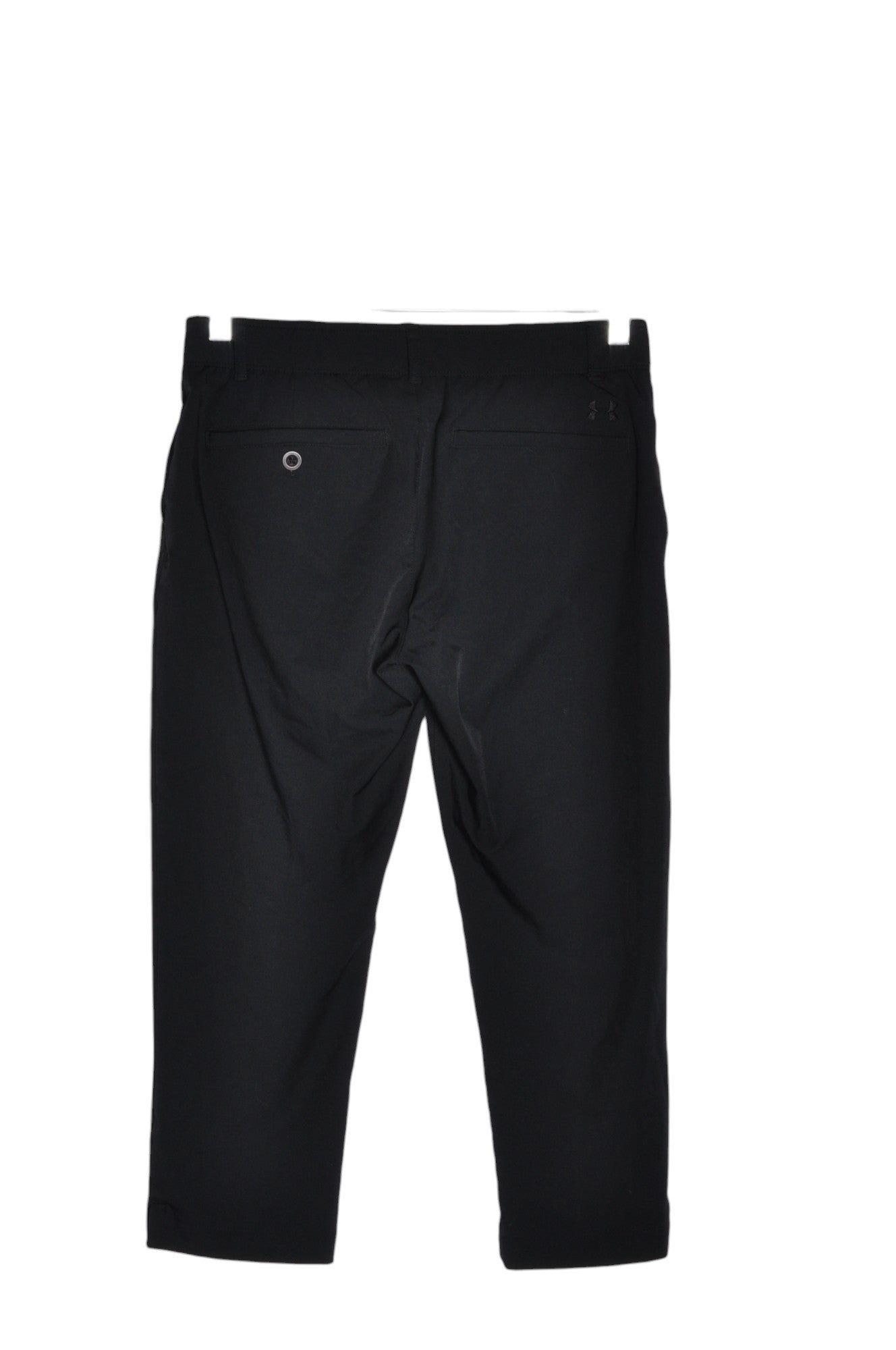 H&M Women Capri Pants Regular fit in Black - 4