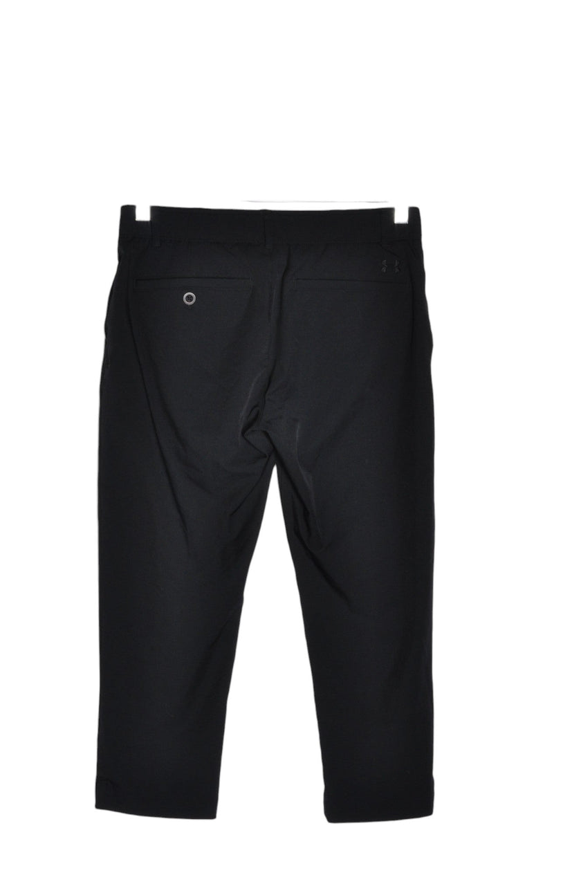 H&M Women Capri Pants Regular fit in Black - 4