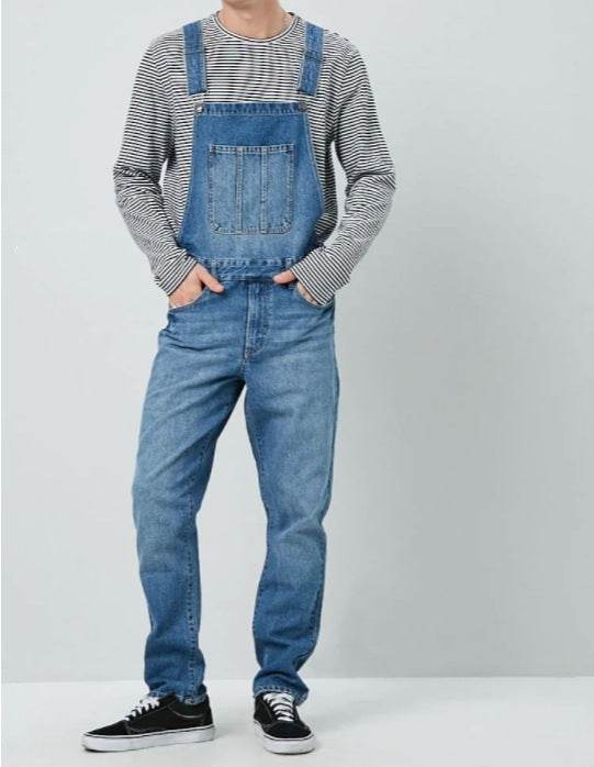 Men's denim Jeans Jumper overalls