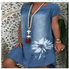 Casual Denim Fashion Floral jeans dress