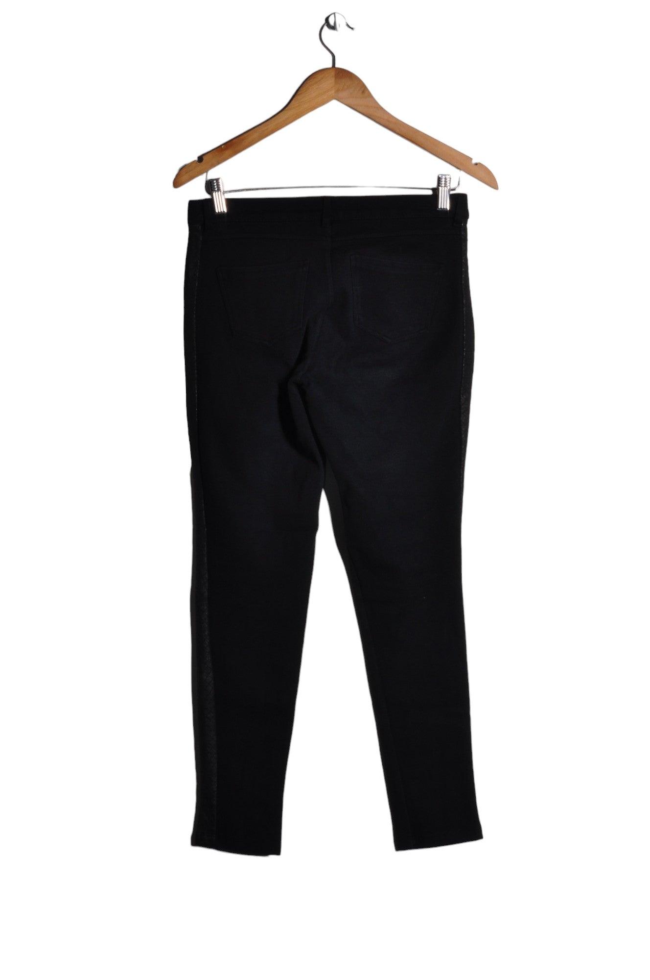 ZARA Women Work Pants Regular fit in Black - S