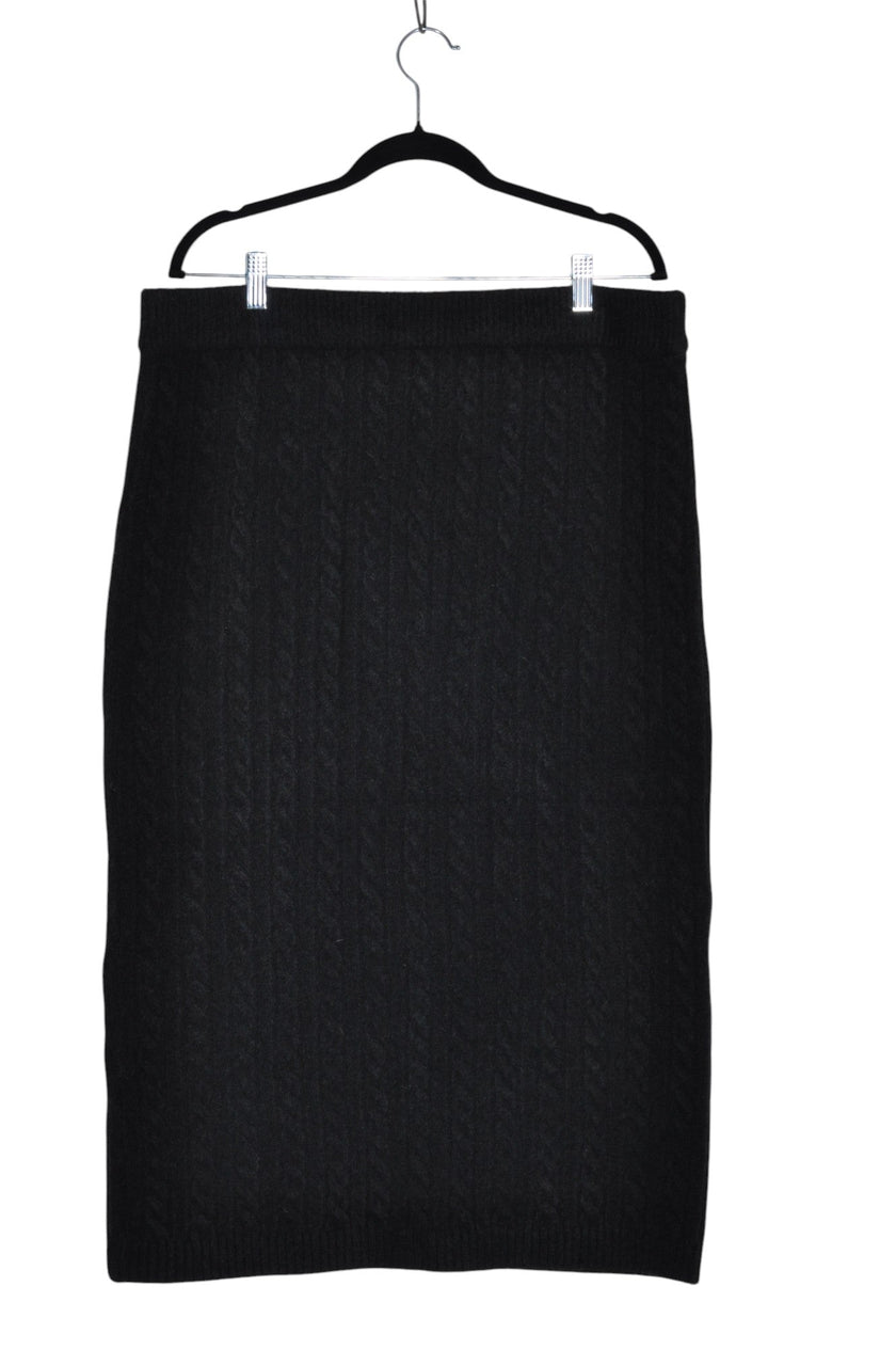 JOE FRESH Women Pencil Skirts Regular fit in Black - XL