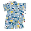 [Pre-Order] Made in Japan Jinbei Set: Rice Ball Pattern 2-Piece Set (Tsumugi Cotton) (Save 50% in January)