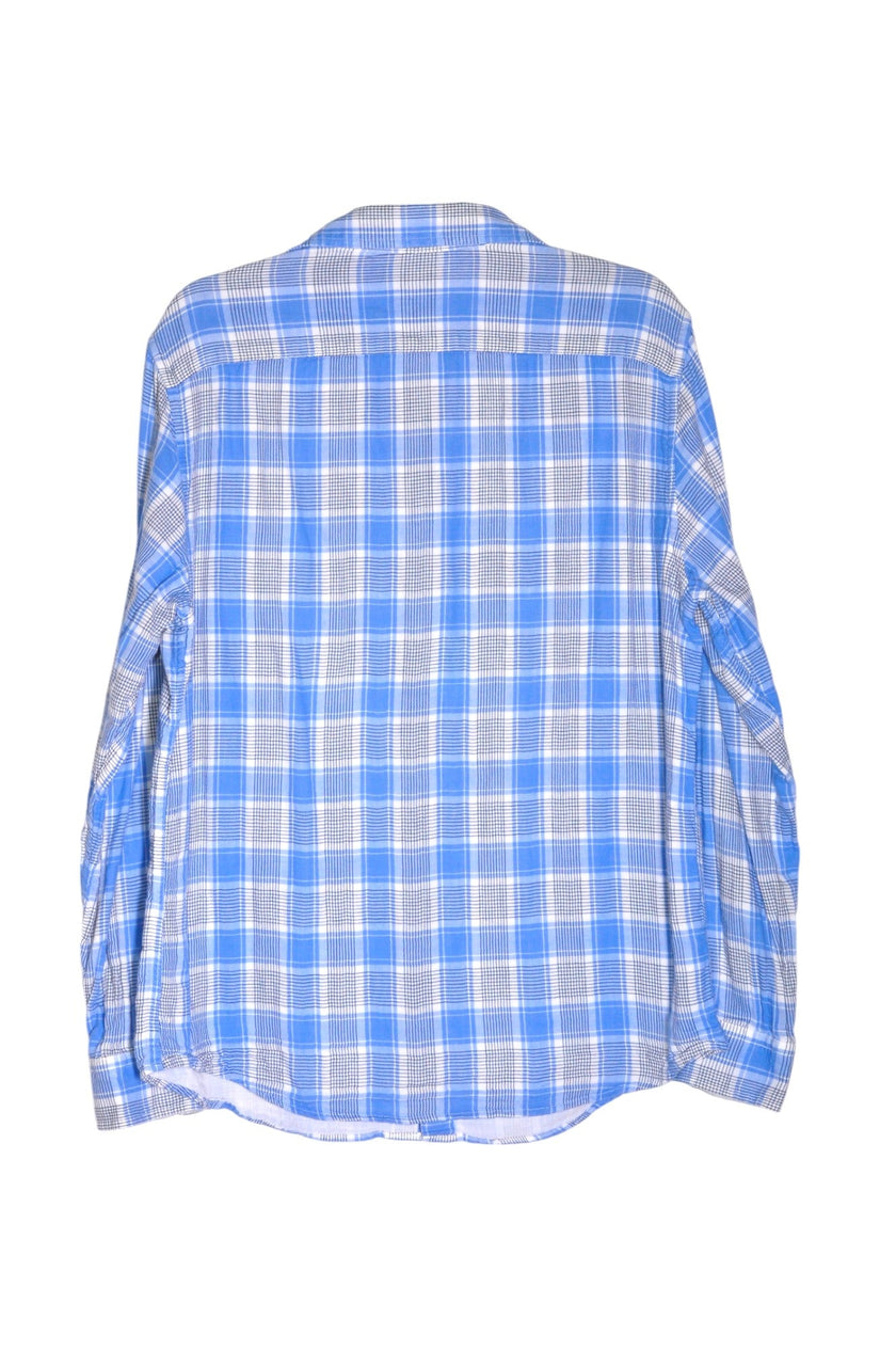 BANANA REPUBLIC Men Button Down Tops Regular fit in Blue - L