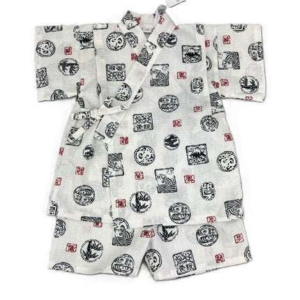 [Pre-Order] Made in Japan Jinbei Set: Traditional Pattern 2-Piece Set (Dobby Weave) (Save 50% in January)