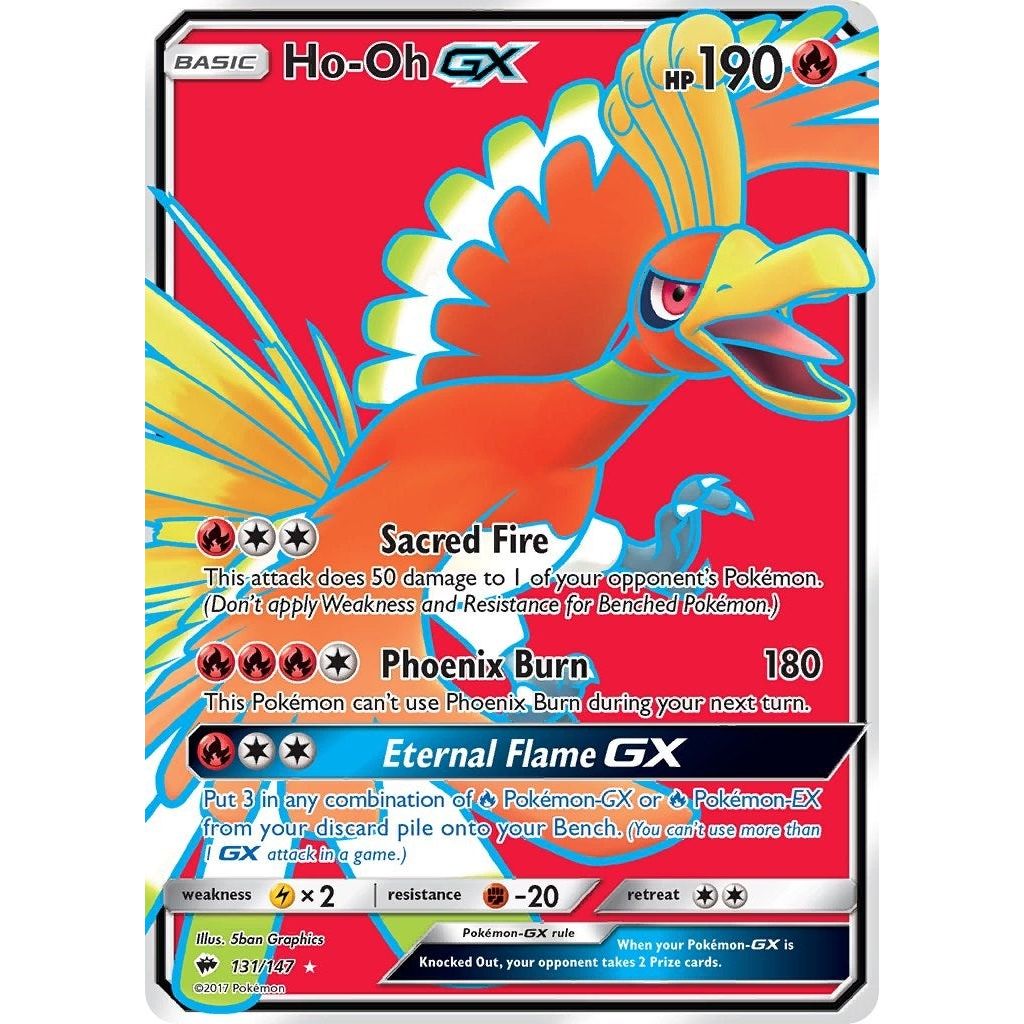 Ho-Oh GX (Full Art) (131/147) (SM03)