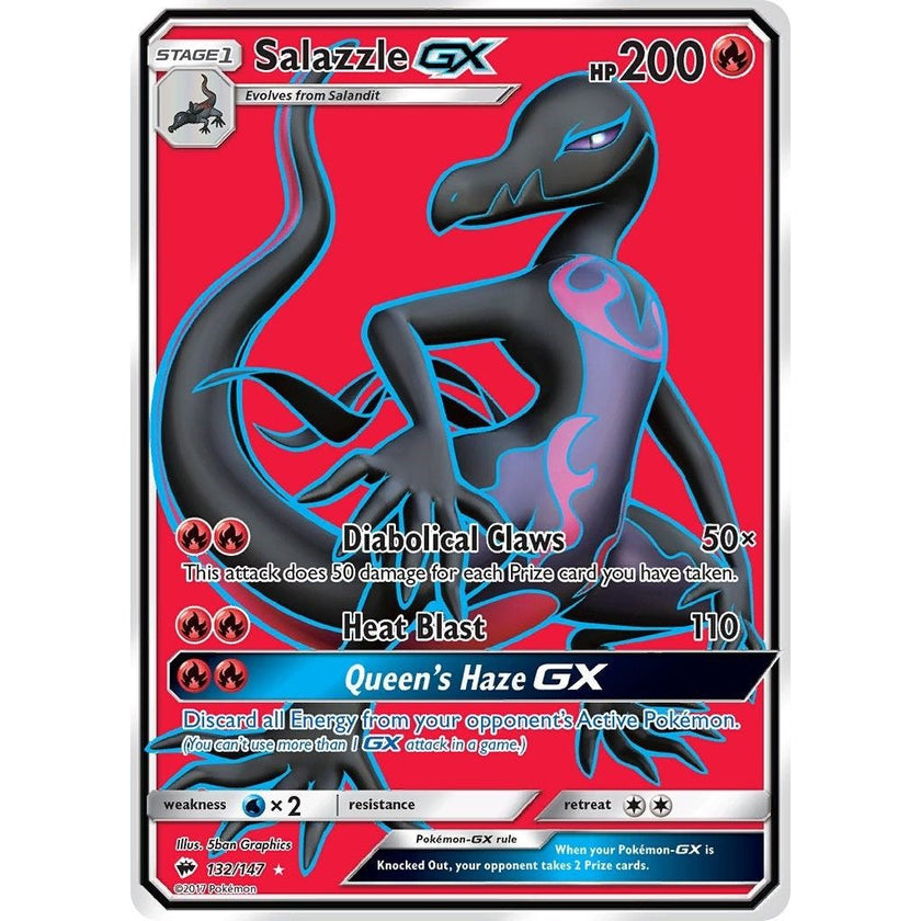 Salazzle GX (Full Art) (132/147) (SM03)