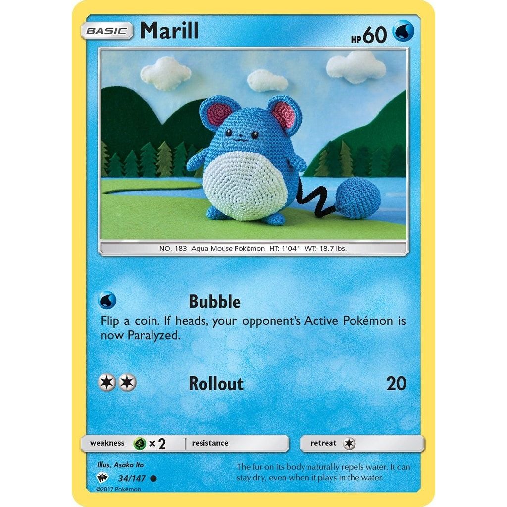 Marill (34/147) (SM03)