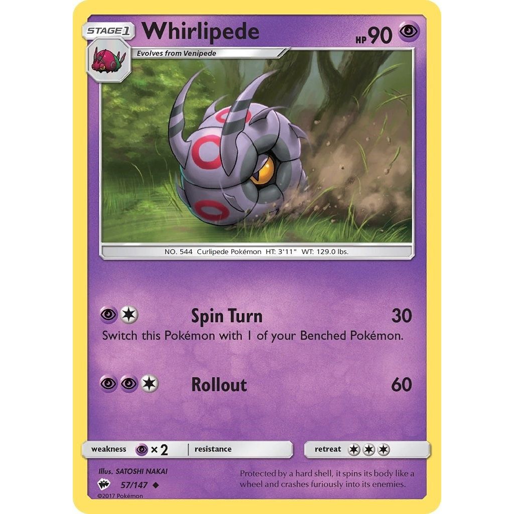 Whirlipede (57/147) (SM03)