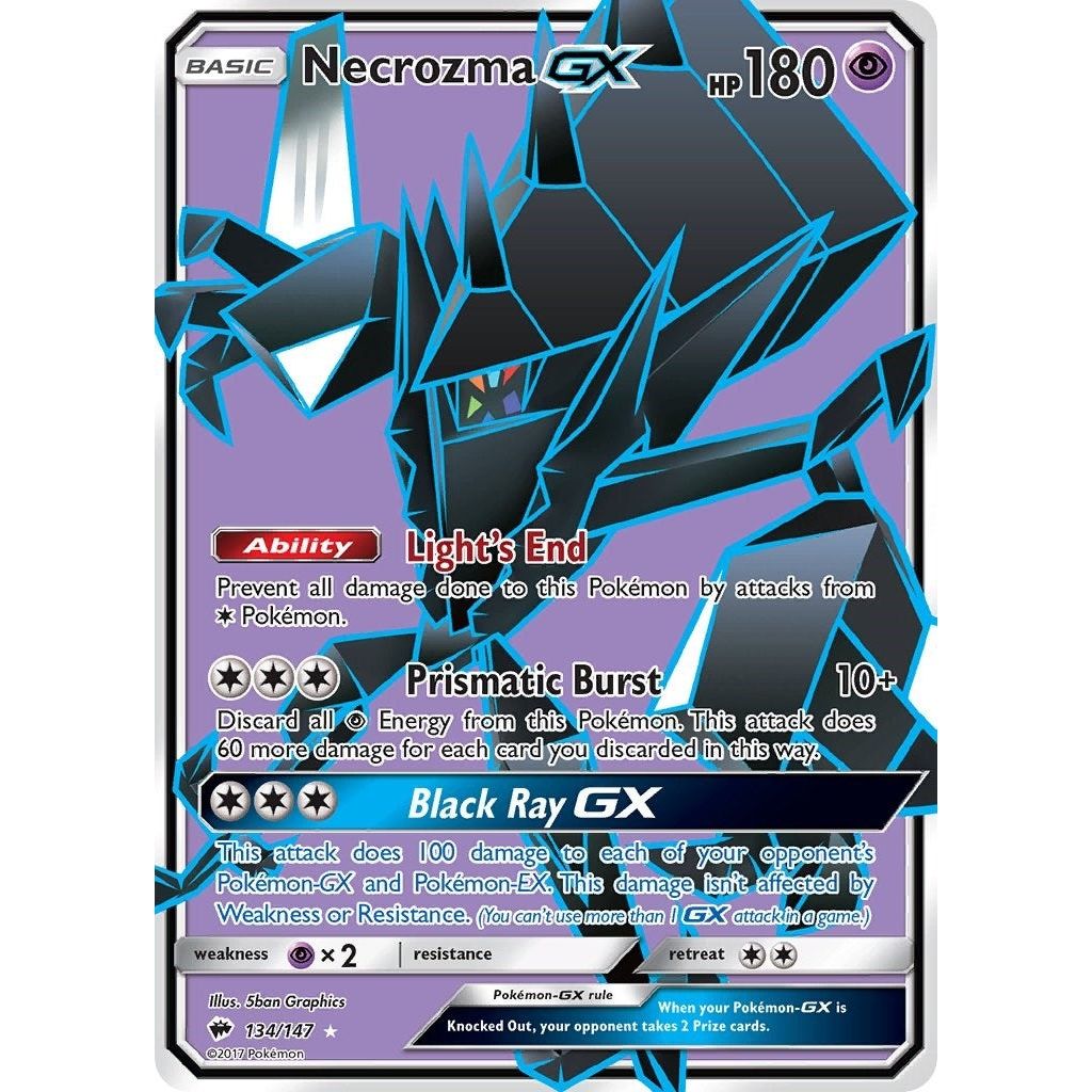 Necrozma GX (Full Art) (134/147) (SM03)