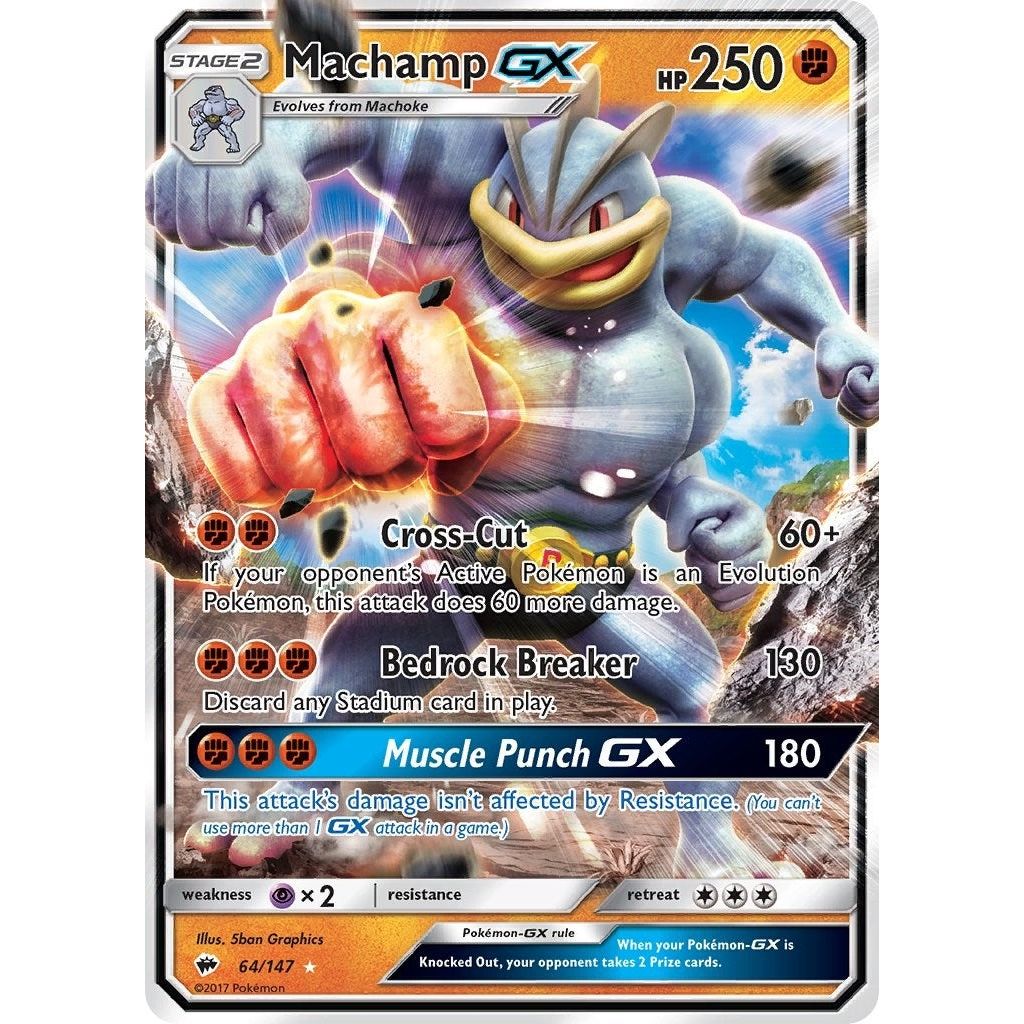 Machamp GX (64/147) (SM03)