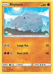 Rhyhorn 65/147 - SM  Burning Shadows Reverse Holofoil