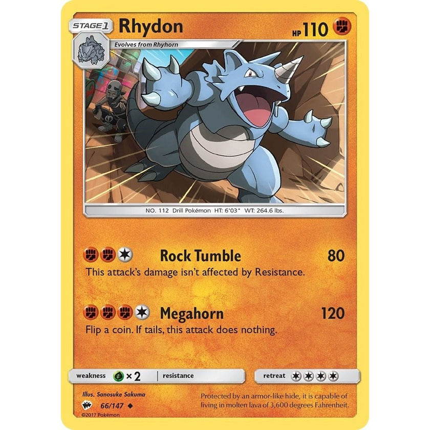 Rhydon (66/147) (SM03)