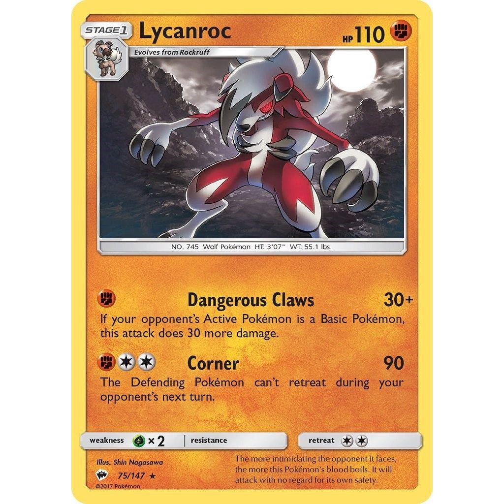 Lycanroc (75) (75/147) (SM03)
