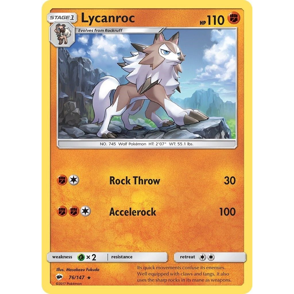 Lycanroc (76) (76/147) (SM03)