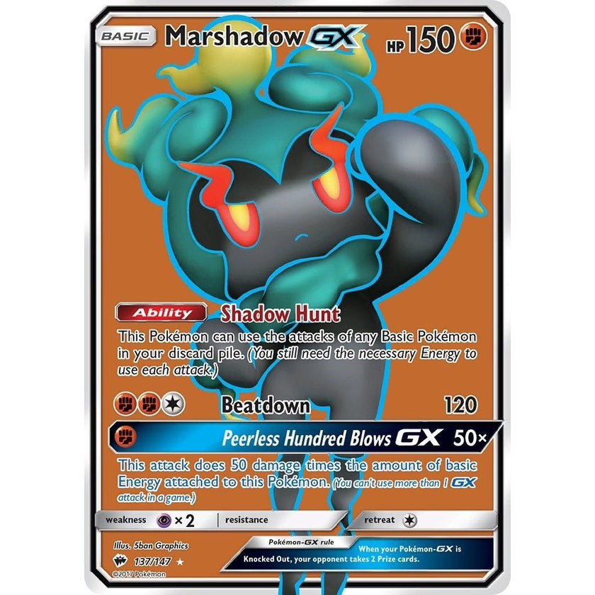 Marshadow GX (Full Art) (137/147) (SM03)
