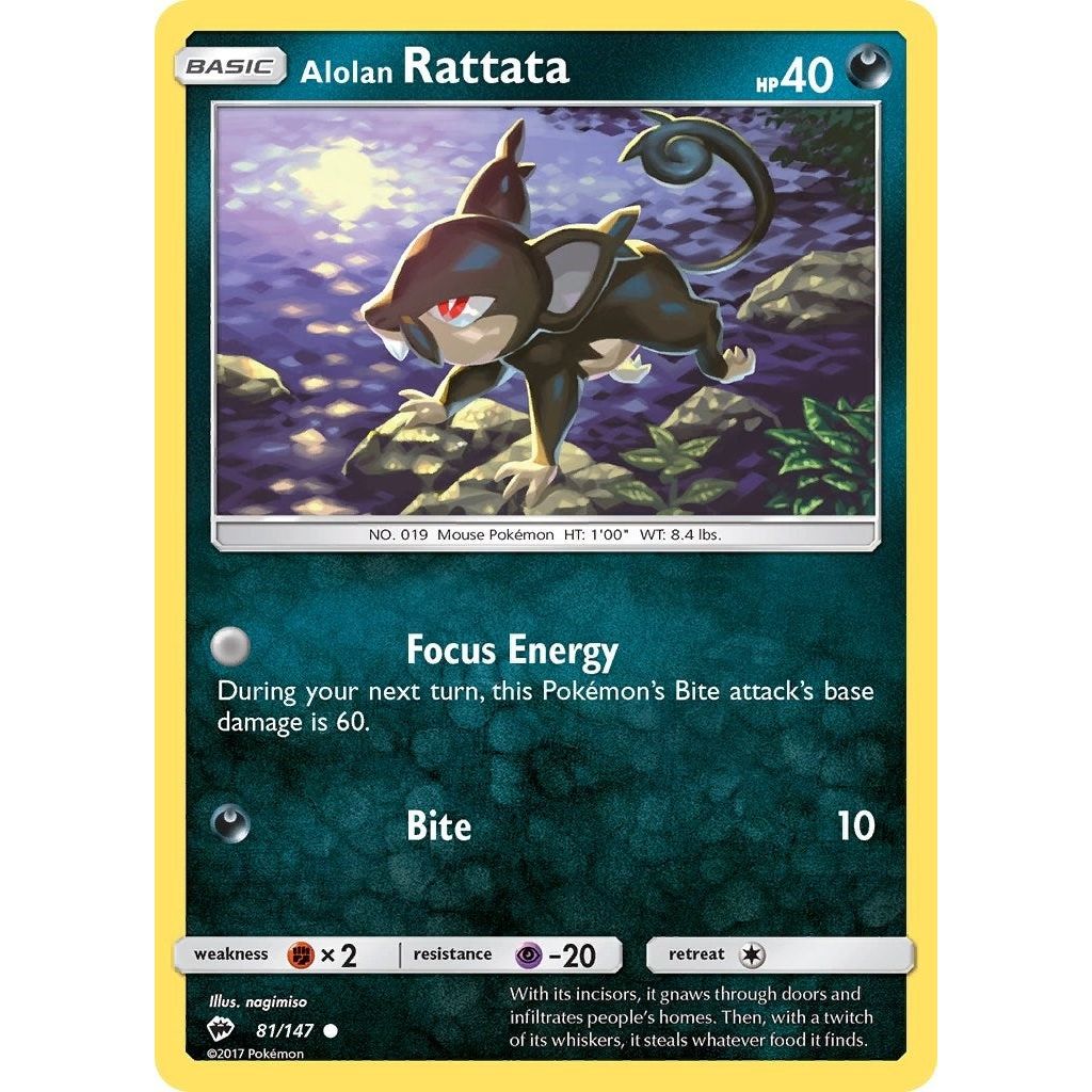 Alolan Rattata (81/147) (SM03)