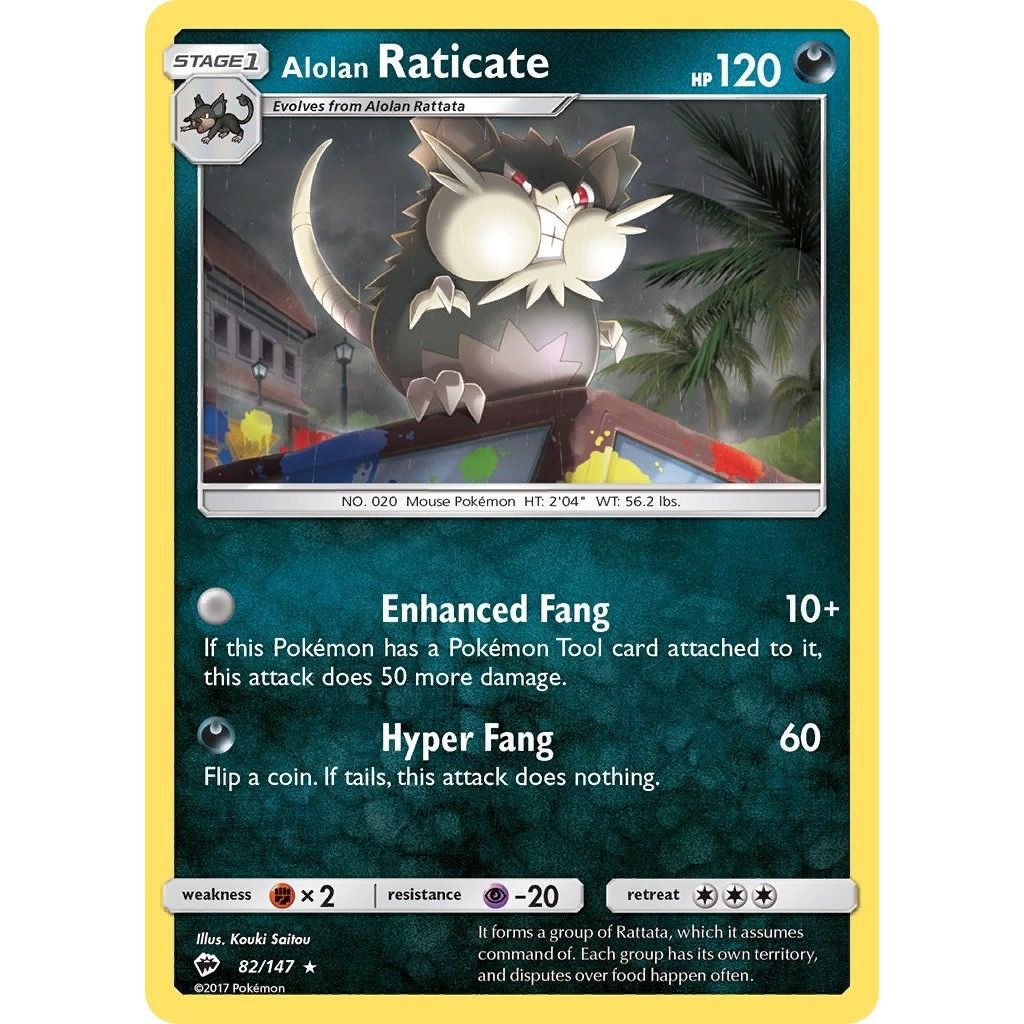 Alolan Raticate (82/147) (SM03)