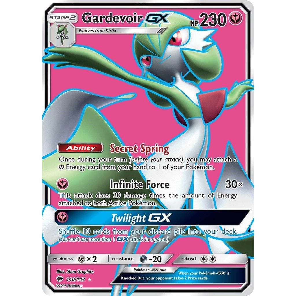 Gardevoir GX (Full Art) (140/147) (SM03)