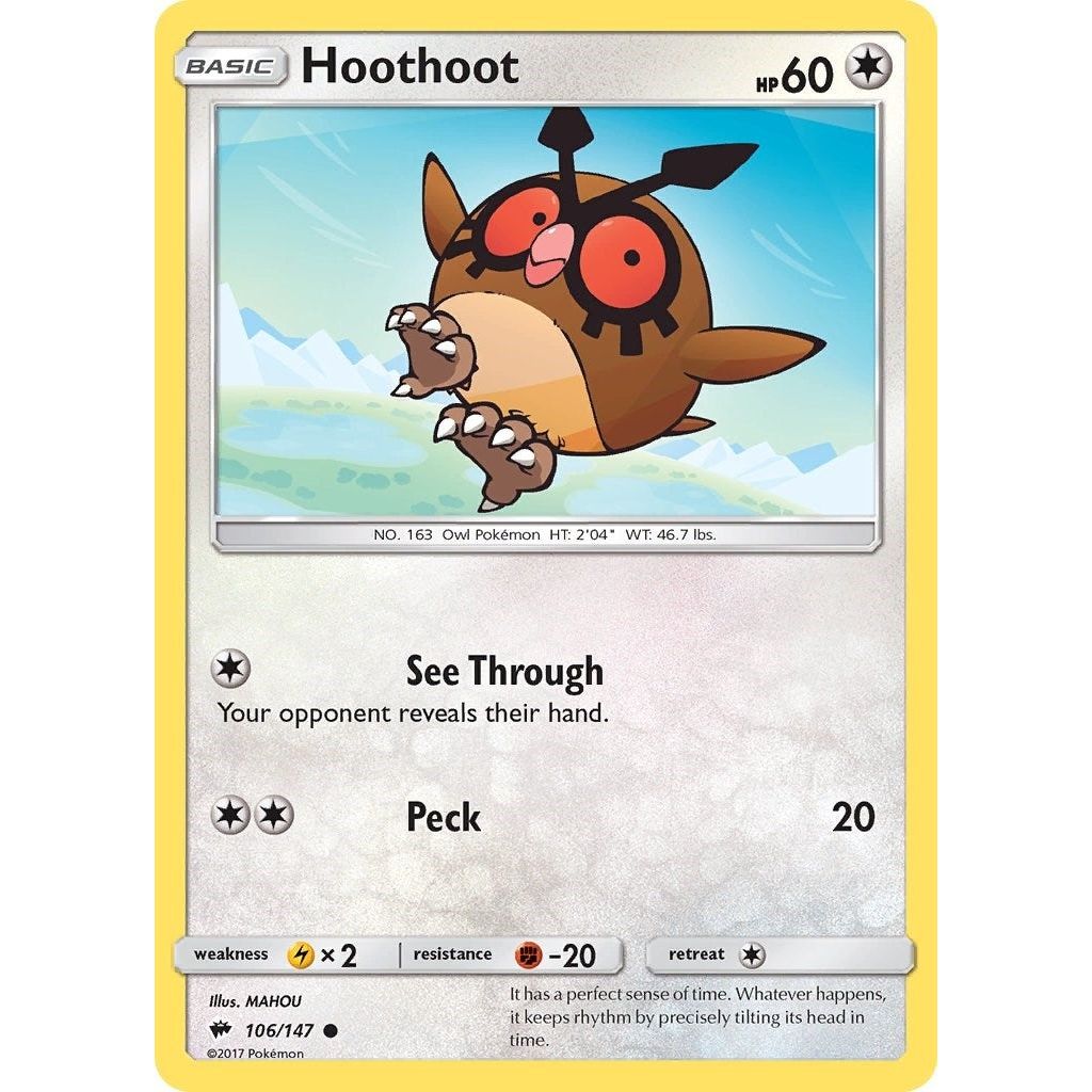 Hoothoot (106/147) (SM03)