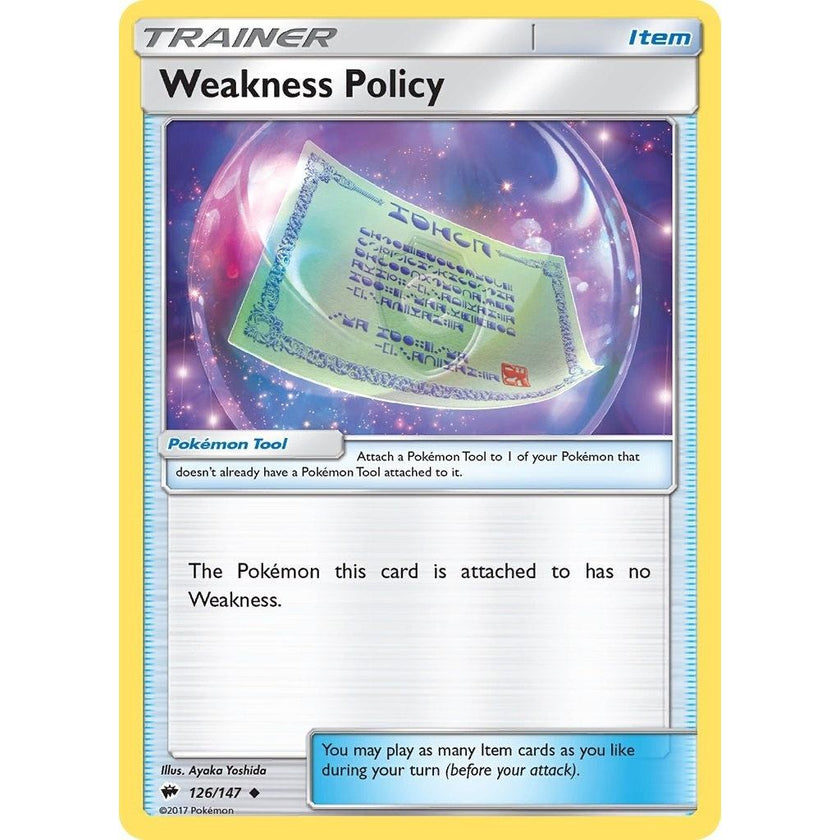Weakness Policy (126/147) (SM03)