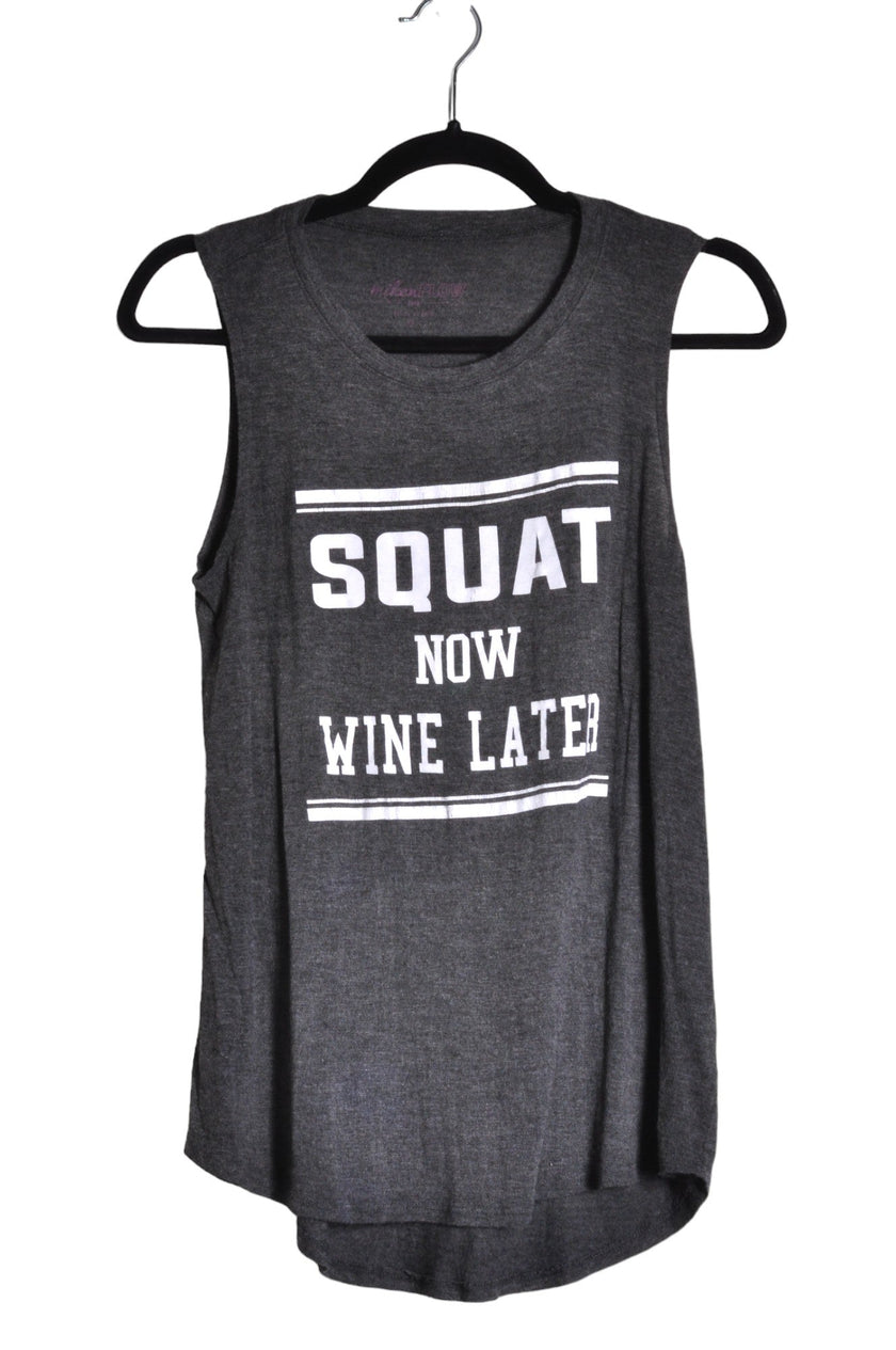 UNBRANDED Women Tank Tops Regular fit in Gray - M