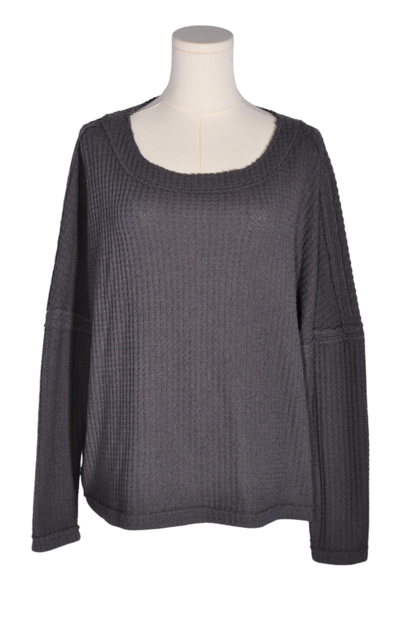 BORDEAUX Women Knit Tops Regular fit in Gray - M
