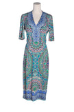 LONDON TIMES Women Maxi Dresses Regular fit in Blue - 6
