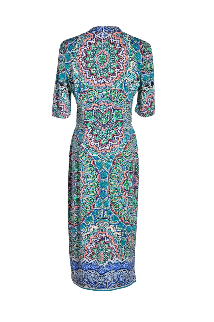 LONDON TIMES Women Maxi Dresses Regular fit in Blue - 6