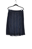 KASPAR Women Denim Skirts Regular fit in Blue - 6
