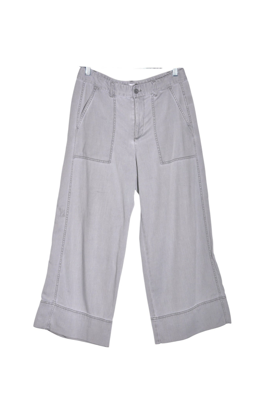 GAP Women Palazzo Pants Regular fit in Gray - 6