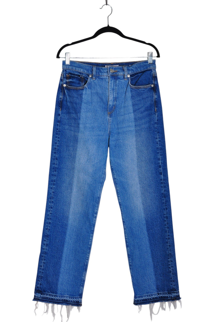 LOFT Women Straight-Legged Jeans Regular fit in Blue - 28