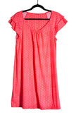 UNBRANDED Women Shift Dresses Regular fit in Pink - 1X